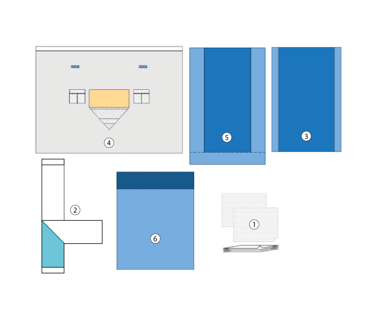 Vertical Isolation Drape Pack