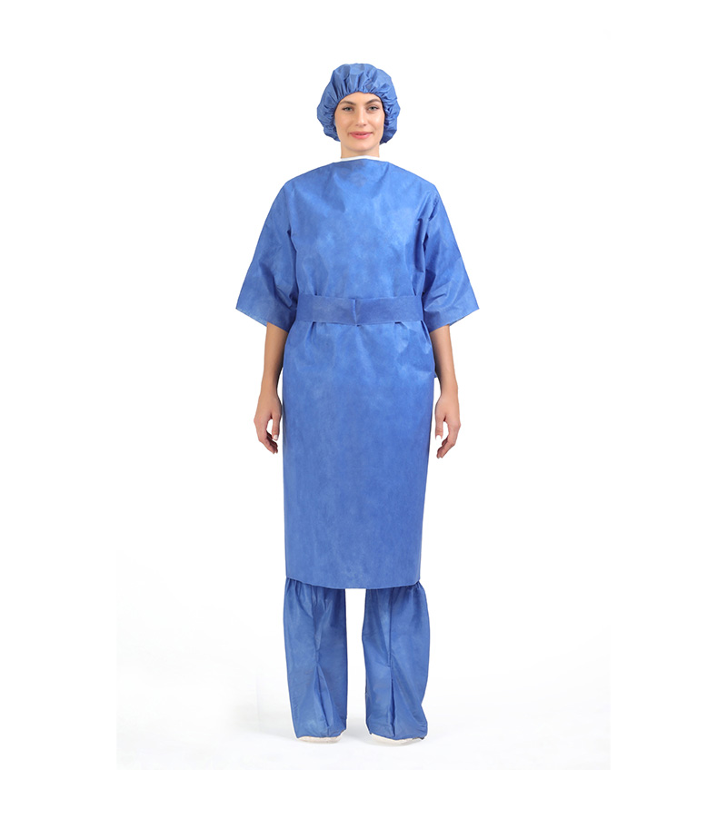 Short Sleeve Patient Gown 1