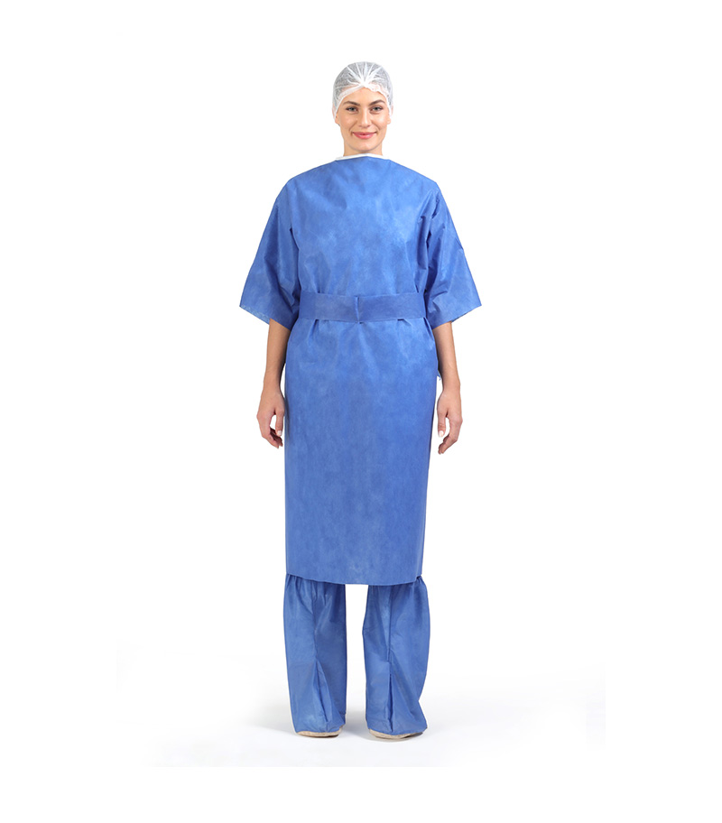 Short Sleeve Patient Gown 2